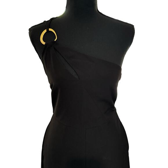 NWT! Line & Dot Vaughn Sleek Jumpsuit in Black - Size Small - Picture 11 of 15